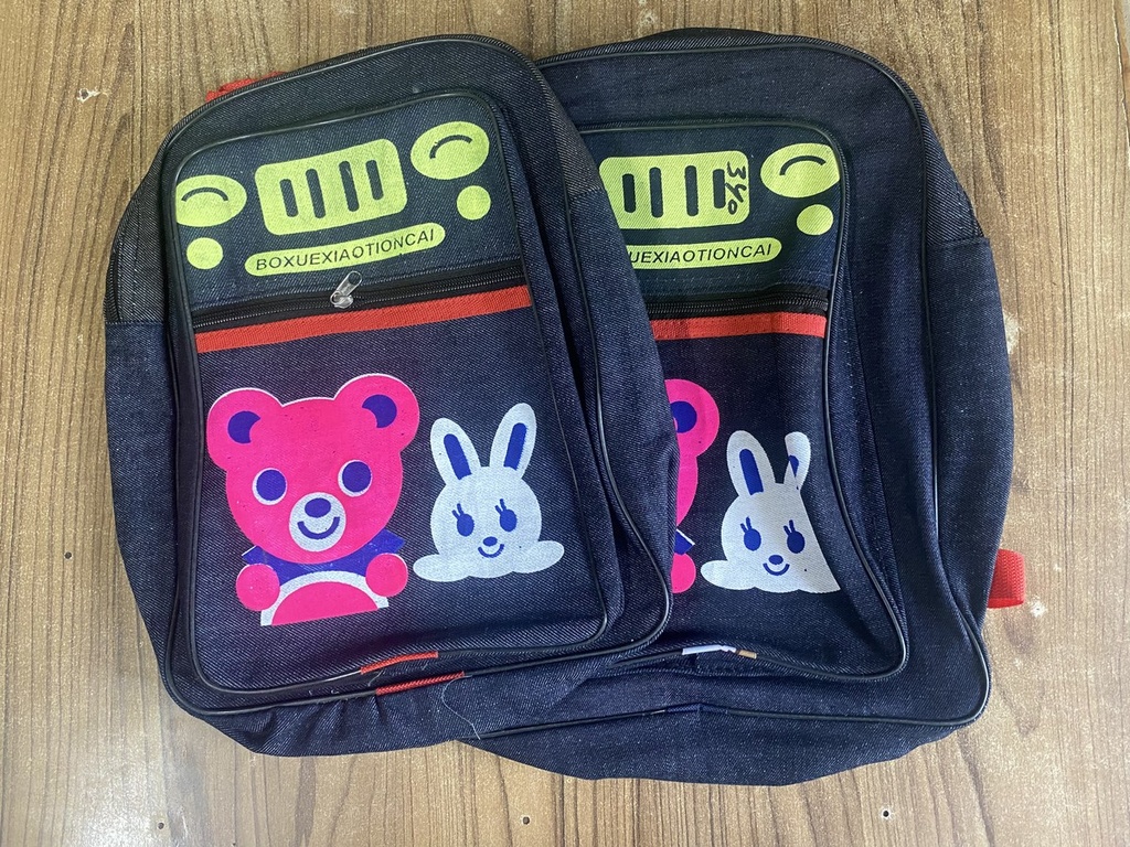 Panda Simple School Bag