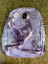 YUOK Purple Winter Wonderland Casual Backpack