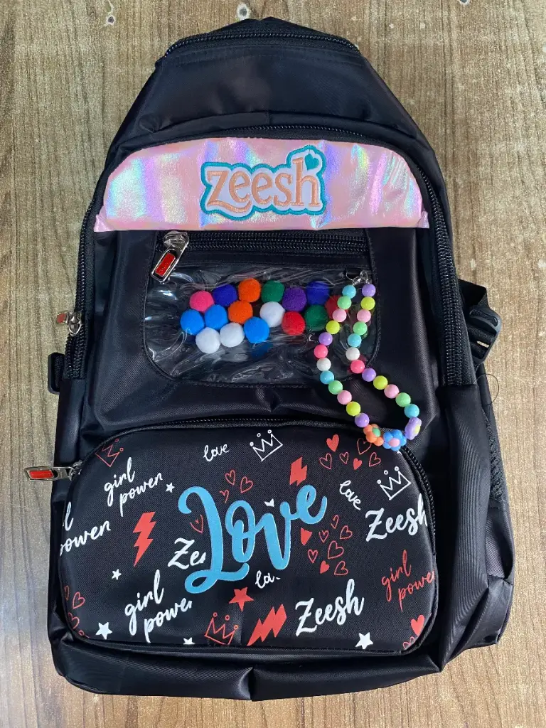 Beads Fancy School Bag | Zeesh Bags