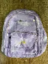 YUOK Purple Winter Wonderland Casual Backpack